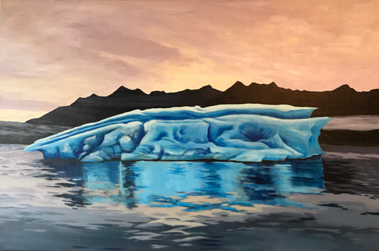 Large Glacier Lagoon