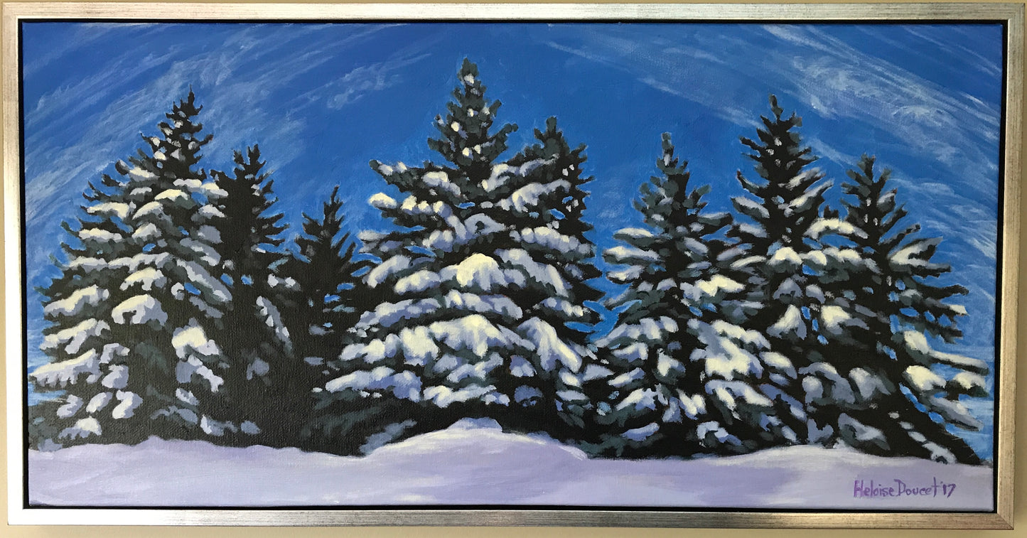 Snowy trees
