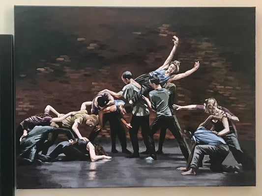Springboard Dance Painting #1
