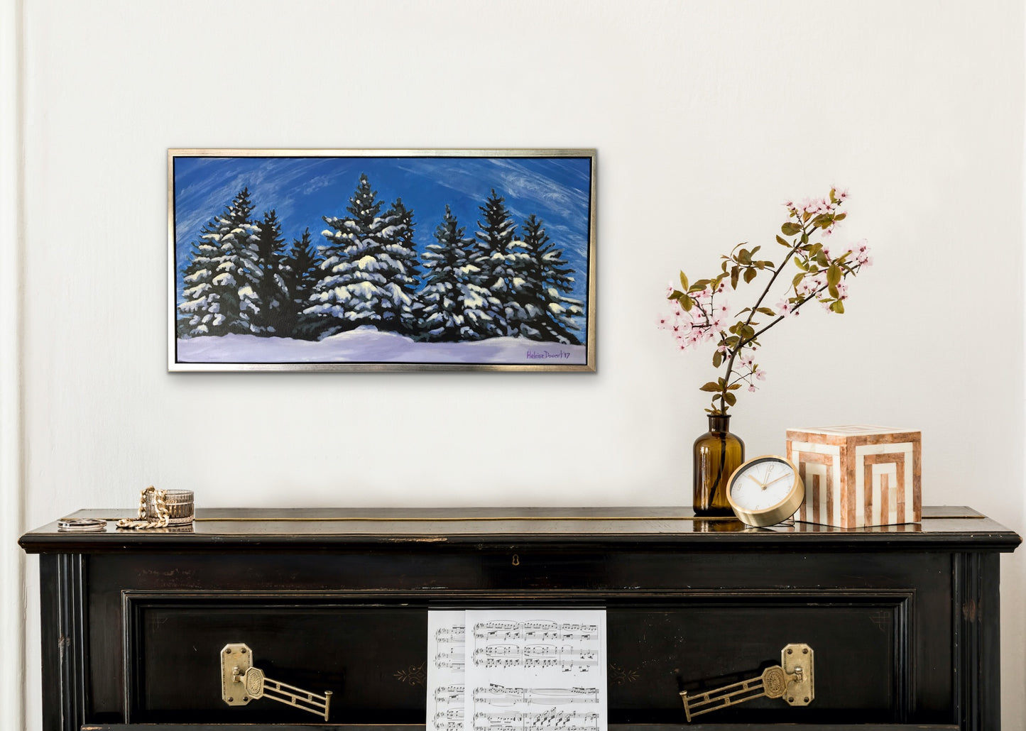 Snowy trees
