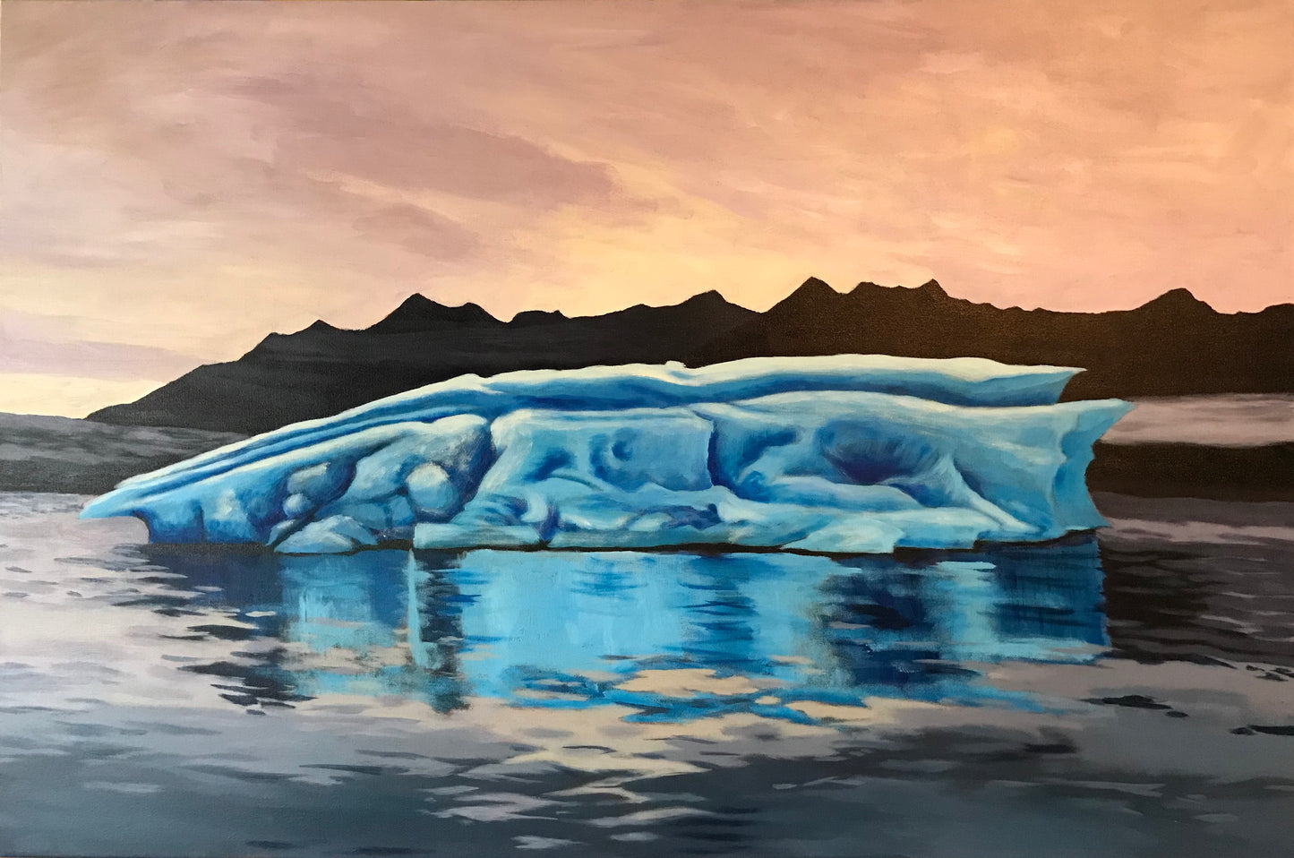 Large Glacier Lagoon